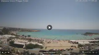 Thumbnail September 6, 2026 09:00 Ayia Napa Cyprus - Nissi Beach Panorama