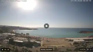 Thumbnail September 7, 2026 06:00 Ayia Napa Cyprus - Nissi Beach Panorama