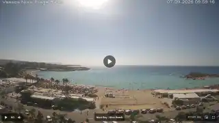 Thumbnail September 7, 2026 07:00 Ayia Napa Cyprus - Nissi Beach Panorama