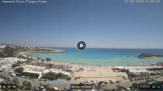 Thumbnail September 7, 2026 11:00 Ayia Napa Cyprus - Nissi Beach Panorama