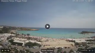 Thumbnail September 8, 2026 10:00 Ayia Napa Cyprus - Nissi Beach Panorama