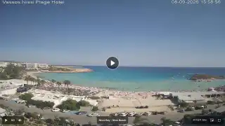 Thumbnail September 8, 2026 13:00 Ayia Napa Cyprus - Nissi Beach Panorama