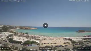Thumbnail September 9, 2026 11:00 Ayia Napa Cyprus - Nissi Beach Panorama
