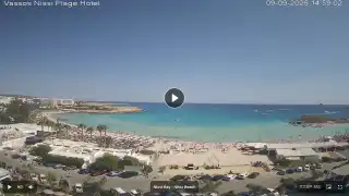 Thumbnail September 9, 2026 12:00 Ayia Napa Cyprus - Nissi Beach Panorama