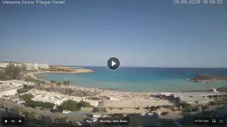 Thumbnail September 9, 2026 14:00 Ayia Napa Cyprus - Nissi Beach Panorama