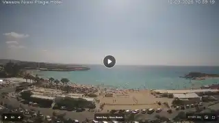 Thumbnail September 10, 2026 08:00 Ayia Napa Cyprus - Nissi Beach Panorama