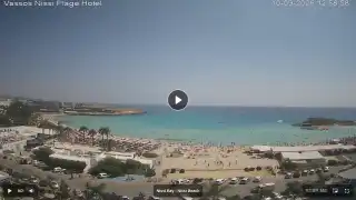 Thumbnail September 10, 2026 10:00 Ayia Napa Cyprus - Nissi Beach Panorama