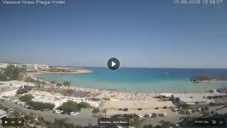 Thumbnail September 10, 2026 13:00 Ayia Napa Cyprus - Nissi Beach Panorama