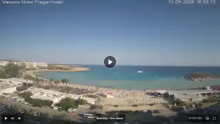 Thumbnail September 10, 2026 14:00 Ayia Napa Cyprus - Nissi Beach Panorama