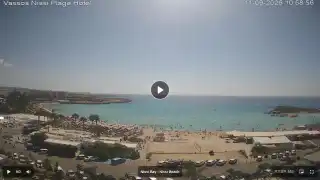 Thumbnail September 11, 2026 08:00 Ayia Napa Cyprus - Nissi Beach Panorama
