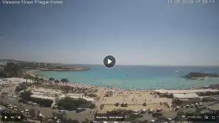 Thumbnail September 11, 2026 09:00 Ayia Napa Cyprus - Nissi Beach Panorama
