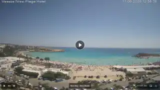 Thumbnail September 11, 2026 10:00 Ayia Napa Cyprus - Nissi Beach Panorama