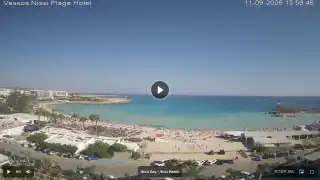 Thumbnail September 11, 2026 13:00 Ayia Napa Cyprus - Nissi Beach Panorama