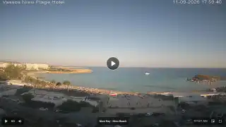 Thumbnail September 11, 2026 15:00 Ayia Napa Cyprus - Nissi Beach Panorama