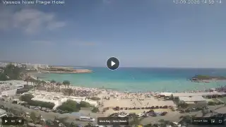 Thumbnail September 13, 2026 12:00 Ayia Napa Cyprus - Nissi Beach Panorama