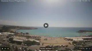 Thumbnail September 14, 2026 08:00 Ayia Napa Cyprus - Nissi Beach Panorama