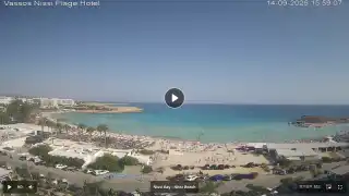 Thumbnail September 14, 2026 13:00 Ayia Napa Cyprus - Nissi Beach Panorama