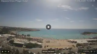 Thumbnail September 15, 2026 08:00 Ayia Napa Cyprus - Nissi Beach Panorama