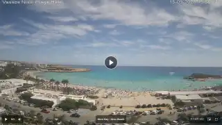 Thumbnail September 15, 2026 11:00 Ayia Napa Cyprus - Nissi Beach Panorama