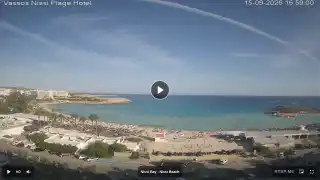 Thumbnail September 15, 2026 14:00 Ayia Napa Cyprus - Nissi Beach Panorama