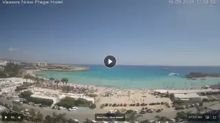 Thumbnail September 16, 2026 11:00 Ayia Napa Cyprus - Nissi Beach Panorama