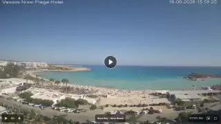Thumbnail September 16, 2026 13:00 Ayia Napa Cyprus - Nissi Beach Panorama