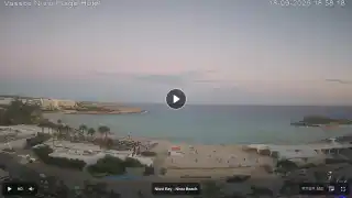 Thumbnail September 18, 2026 16:00 Ayia Napa Cyprus - Nissi Beach Panorama