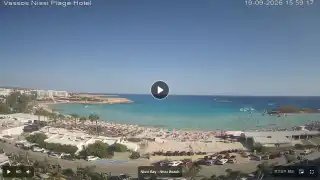 Thumbnail September 19, 2026 13:00 Ayia Napa Cyprus - Nissi Beach Panorama