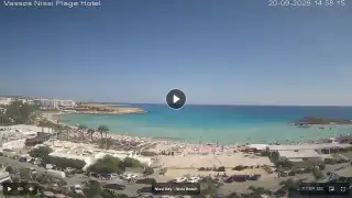 Thumbnail September 20, 2026 12:00 Ayia Napa Cyprus - Nissi Beach Panorama
