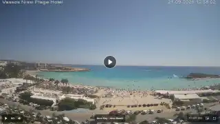 Thumbnail September 21, 2026 10:00 Ayia Napa Cyprus - Nissi Beach Panorama