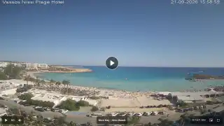 Thumbnail September 21, 2026 13:00 Ayia Napa Cyprus - Nissi Beach Panorama