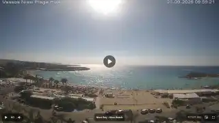 Thumbnail September 23, 2026 07:00 Ayia Napa Cyprus - Nissi Beach Panorama