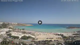 Thumbnail September 23, 2026 12:00 Ayia Napa Cyprus - Nissi Beach Panorama