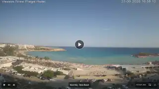 Thumbnail September 23, 2026 14:00 Ayia Napa Cyprus - Nissi Beach Panorama