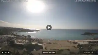 Thumbnail September 25, 2026 06:00 Ayia Napa Cyprus - Nissi Beach Panorama