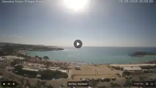 Thumbnail September 25, 2026 07:00 Ayia Napa Cyprus - Nissi Beach Panorama