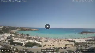Thumbnail September 25, 2026 10:00 Ayia Napa Cyprus - Nissi Beach Panorama