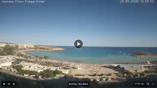 Thumbnail September 25, 2026 14:00 Ayia Napa Cyprus - Nissi Beach Panorama