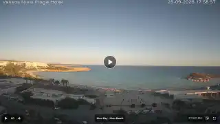 Thumbnail September 25, 2026 15:00 Ayia Napa Cyprus - Nissi Beach Panorama