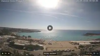 Thumbnail September 26, 2026 07:00 Ayia Napa Cyprus - Nissi Beach Panorama