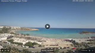 Thumbnail September 26, 2026 13:00 Ayia Napa Cyprus - Nissi Beach Panorama