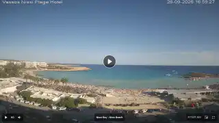 Thumbnail September 26, 2026 14:00 Ayia Napa Cyprus - Nissi Beach Panorama