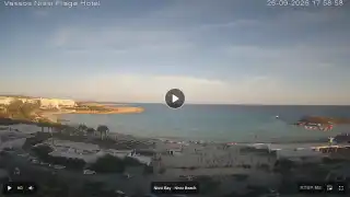 Thumbnail September 26, 2026 15:00 Ayia Napa Cyprus - Nissi Beach Panorama