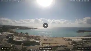 Thumbnail September 27, 2026 07:00 Ayia Napa Cyprus - Nissi Beach Panorama