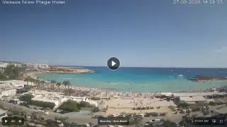 Thumbnail September 27, 2026 12:00 Ayia Napa Cyprus - Nissi Beach Panorama
