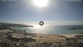 Thumbnail September 28, 2026 07:00 Ayia Napa Cyprus - Nissi Beach Panorama