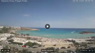 Thumbnail September 29, 2026 12:00 Ayia Napa Cyprus - Nissi Beach Panorama