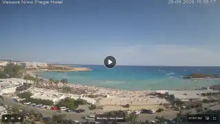 Thumbnail September 29, 2026 13:00 Ayia Napa Cyprus - Nissi Beach Panorama