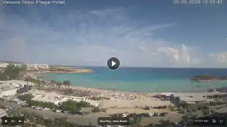 Thumbnail September 30, 2026 13:00 Ayia Napa Cyprus - Nissi Beach Panorama