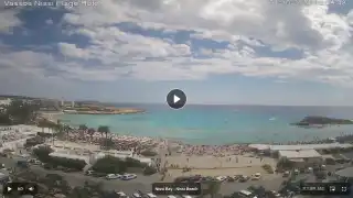 Thumbnail October 1, 2026 10:00 Ayia Napa Cyprus - Nissi Beach Panorama